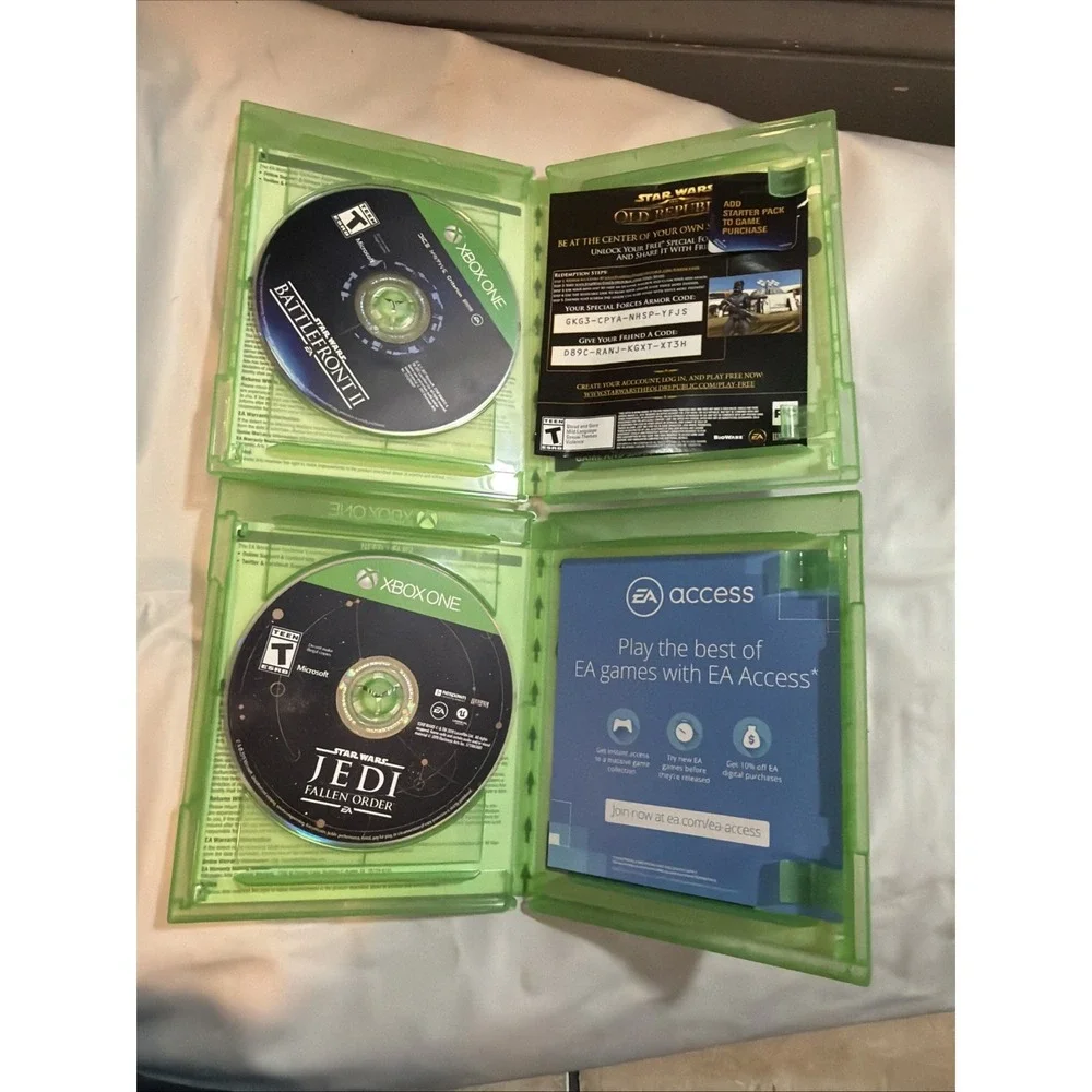 Star Wars Battlefront II‎ & Star Wars Jedi Fallen Order Microsoft Xbox One